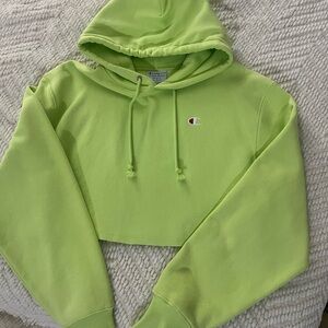 Champion cropped hoodie